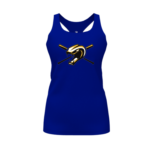 [FT0TRBRY-FYS-LOGO1] Decker Racerback Tank Top (Female Youth S, Royal, Logo 1)